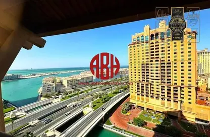 Apartment - 2 Bedrooms - 3 Bathrooms for rent in Sabban Towers - Porto Arabia - The Pearl Island - Doha