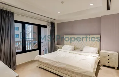 Apartment - 1 Bedroom - 2 Bathrooms for rent in East Porto Drive - Porto Arabia - The Pearl Island - Doha