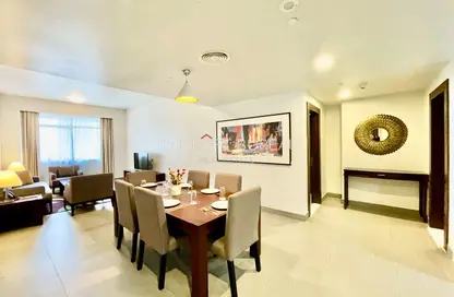 Hotel Apartments - 1 Bedroom - 2 Bathrooms for rent in The Curve Hotel - Diplomatic Street - West Bay - Doha