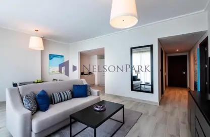 شقق فندقية - غرفة نوم - 2 حمامات للايجار في مساكن واجنحة سينتارا ويست باي الدوحة - شارع الدبلوماسي - الخليج الغربي - الدوحة