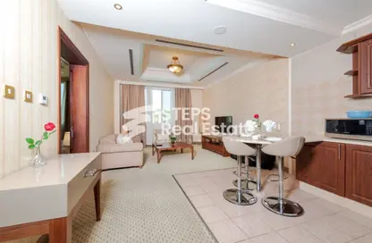 Apartment - 1 Bedroom - 1 Bathroom for rent in Al Sadd Road - Al Sadd - Doha Apartment - 1 Bedroom - 1 Bathroom for rent in Al Sadd Road - Al Sadd - Doha