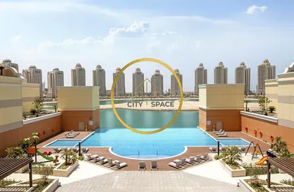 Apartment - Studio - 1 Bathroom for sale in Al Mutahidah Tower - Viva Bahriyah - The Pearl Island - Doha