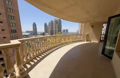 Apartment - 3 Bedrooms - 5 Bathrooms for rent in Porto Arabia - The Pearl Island - Doha