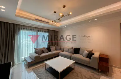 شقة - 2 غرف نوم - 2 حمامات للايجار في شقق جاردينو - جزيرة اللؤلؤة - الدوحة