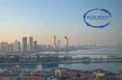 Apartment - 1 Bedroom - 2 Bathrooms for rent in West Porto Drive - Porto Arabia - The Pearl Island - Doha