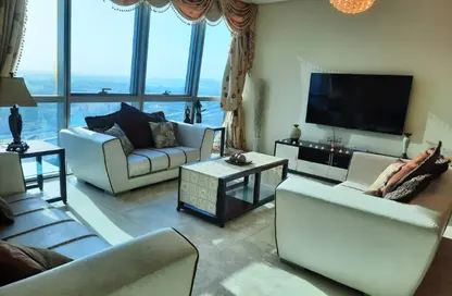 Apartment - 2 Bedrooms - 3 Bathrooms for rent in Zig Zag Tower B - Zig Zag Towers - West Bay - Doha
