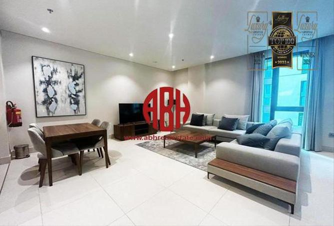 Apartment - 2 Bedrooms - 3 Bathrooms for rent in Baraha North 1 - Baraha North Apartments - Msheireb Downtown Doha - Doha