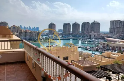 Apartment - 1 Bedroom - 2 Bathrooms for sale in East Porto Drive - Porto Arabia - The Pearl Island - Doha