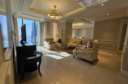 Apartment - 3 Bedrooms - 3 Bathrooms for rent in West Bay Tower - West Bay - West Bay - Doha