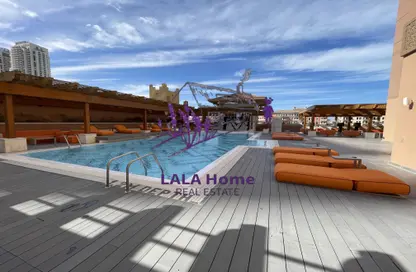 Apartment - 1 Bedroom - 2 Bathrooms for rent in West Porto Drive - Porto Arabia - The Pearl Island - Doha