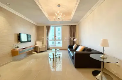 Apartment - 1 Bedroom - 2 Bathrooms for rent in Viva West - Viva Bahriyah - The Pearl Island - Doha