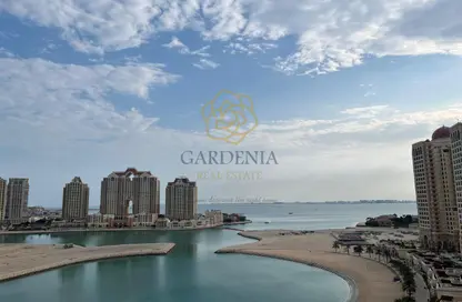 Apartment - Studio - 2 Bathrooms for rent in Viva Central - Viva Bahriyah - The Pearl Island - Doha