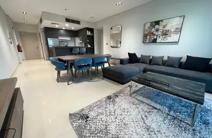 Apartment - 1 Bedroom - 2 Bathrooms for rent in Marina Tower 23 - Marina District - Lusail