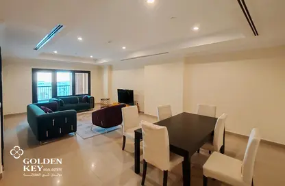 Apartment - 1 Bedroom - 2 Bathrooms for rent in West Porto Drive - Porto Arabia - The Pearl Island - Doha