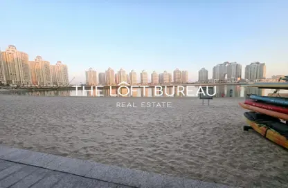 Apartment - 1 Bedroom - 2 Bathrooms for rent in Viva West - Viva Bahriyah - The Pearl Island - Doha