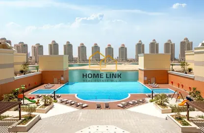 Apartment - 1 Bedroom - 2 Bathrooms for rent in Viva Central - Viva Bahriyah - The Pearl Island - Doha