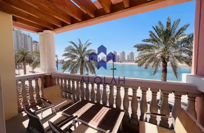 Townhouse - 1 Bedroom - 2 Bathrooms for rent in Viva East - Viva Bahriyah - The Pearl Island - Doha