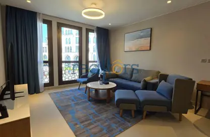 شقة - 1 حمام للايجار في البلاج الجنوبي - البلاج - جزيرة اللؤلؤة - الدوحة