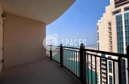 Apartment - 1 Bedroom - 2 Bathrooms for rent in Abraj Bay - Abraj Quartiers - The Pearl Island - Doha