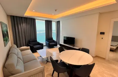 Apartment - 2 Bedrooms - 3 Bathrooms for rent in Lusail Residence - Marina District - Lusail