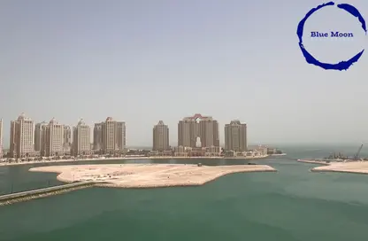 شقة - 2 غرف نوم - 3 حمامات للايجار في فيفا بحرية شرق - فيفا بحرية - جزيرة اللؤلؤة - الدوحة