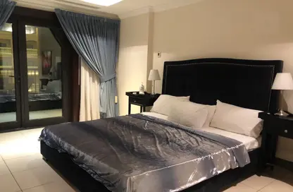 صورة لـ غرفة- غرفة النوم شقة - غرفة نوم - 2 حمامات للايجار في برج 24 - بورتو أرابيا - جزيرة اللؤلؤة - الدوحة ، صورة رقم 1