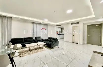 Apartment - 2 Bedrooms - 4 Bathrooms for rent in Building 12 - Abu Umama Street - Al Muntazah - Doha