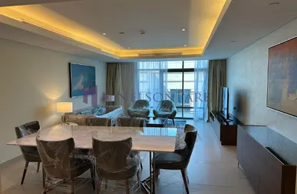 Apartment - 2 Bedrooms - 3 Bathrooms for rent in Abraj Bay - Abraj Quartiers - The Pearl Island - Doha
