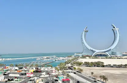 Apartment - 2 Bedrooms - 2 Bathrooms for rent in Lusail Residence - Marina District - Lusail