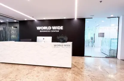 Office Space - Studio - 7+ Bathrooms for rent in Al Jazeera Tower - West Bay - West Bay - Doha