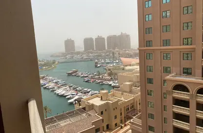 شقة - غرفة نوم - 2 حمامات للايجار في طريق بورتو الشرقي - بورتو أرابيا - جزيرة اللؤلؤة - الدوحة