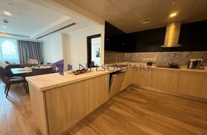 Apartment - 1 Bedroom - 2 Bathrooms for rent in Viva West - Viva Bahriyah - The Pearl Island - Doha