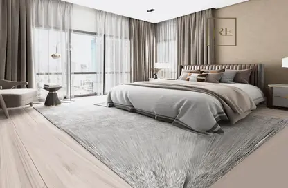 Room / Bedroom image for: Apartment - 2 Bedrooms - 3 Bathrooms for sale in Al Erkyah City - Lusail, Image 1