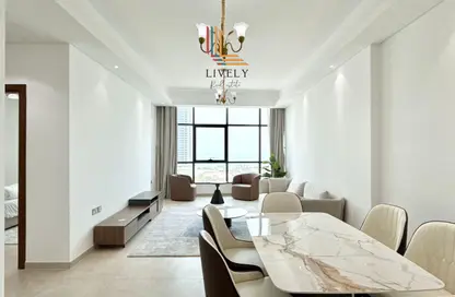 Apartment - 2 Bedrooms - 2 Bathrooms for rent in Marina Tower 02 - Marina District - Lusail