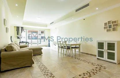 Apartment - 2 Bedrooms - 3 Bathrooms for rent in West Porto Drive - Porto Arabia - The Pearl Island - Doha
