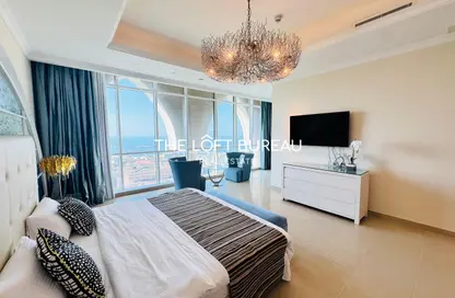 Penthouse - 4 Bedrooms - 7 Bathrooms for rent in Viva West - Viva Bahriyah - The Pearl Island - Doha