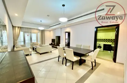 شقة - 2 غرف نوم - 3 حمامات للايجار في شارع انس - فريج بن محمود الشمالي - فريج بن محمود - الدوحة