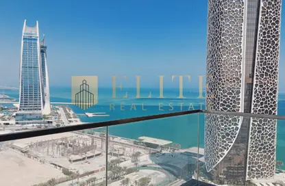 Apartment - 2 Bedrooms - 3 Bathrooms for rent in Lusail Marina Heights - Marina District - Lusail