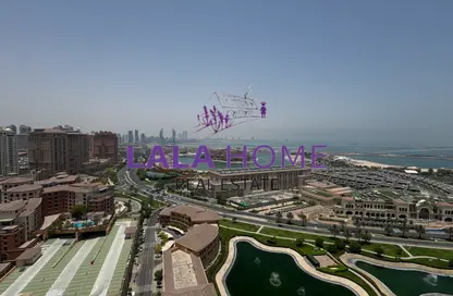 Apartment - 2 Bedrooms - 3 Bathrooms for rent in Viva West - Viva Bahriyah - The Pearl Island - Doha