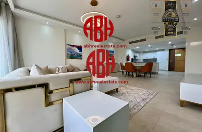 Apartment - 1 Bedroom - 2 Bathrooms for rent in Burj Al Marina - Marina District - Lusail
