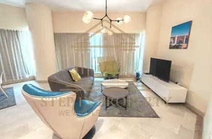 Apartment - 1 Bedroom - 2 Bathrooms for rent in Al Sadd Road - Al Sadd - Doha