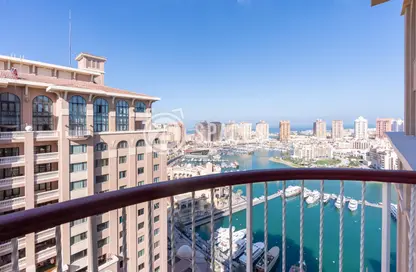 Balcony image for: Penthouse - 4 Bedrooms - 5 Bathrooms for sale in West Porto Drive - Porto Arabia - The Pearl Island - Doha, Image 1