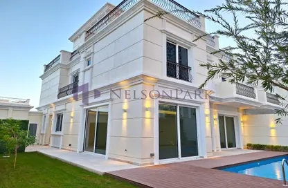 Outdoor House image for: Villa - 6 Bedrooms - 7 Bathrooms for rent in The Garden - Floresta Gardens - The Pearl Island - Doha, Image 1