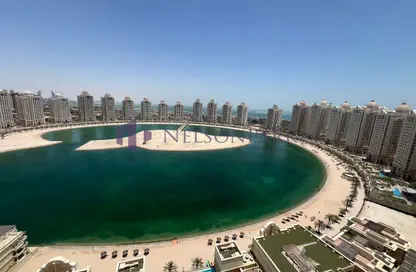 Apartment - Studio - 1 Bathroom for sale in Al Mutahidah Tower - Viva Bahriyah - The Pearl Island - Doha