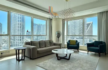 Apartment - 1 Bedroom - 2 Bathrooms for rent in Marina Tower 12 - Marina District - Lusail