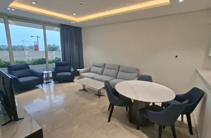 Apartment - 1 Bedroom - 2 Bathrooms for rent in Lusail Marina Heights - Marina District - Lusail
