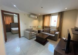 صورةغرفة المعيشة لـ: شقة - 1 غرفة نوم - 1 حمام للكراء في فريج عبد العزيز - الدوحة, صورة 1