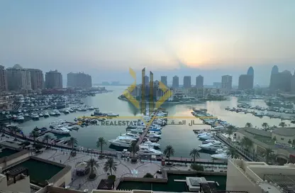 Apartment - Studio - 1 Bathroom for rent in West Porto Drive - Porto Arabia - The Pearl Island - Doha