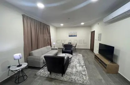 صورة لـ غرفة المعيشة / غرفة الطعام شقة - غرفة نوم - 1 حمام للايجار في نجمة - الدوحة ، صورة رقم 1