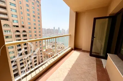 شقة - غرفة نوم - 2 حمامات للايجار في برج 28 - بورتو أرابيا - جزيرة اللؤلؤة - الدوحة